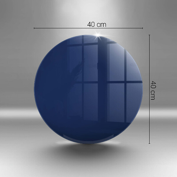 Glas Herdabdeckplatte Blaue Farbe