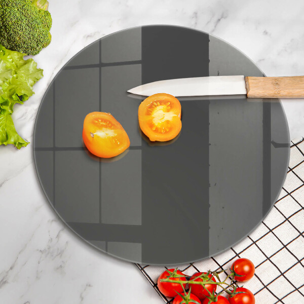 Glas Herdabdeckplatte Graue Farbe