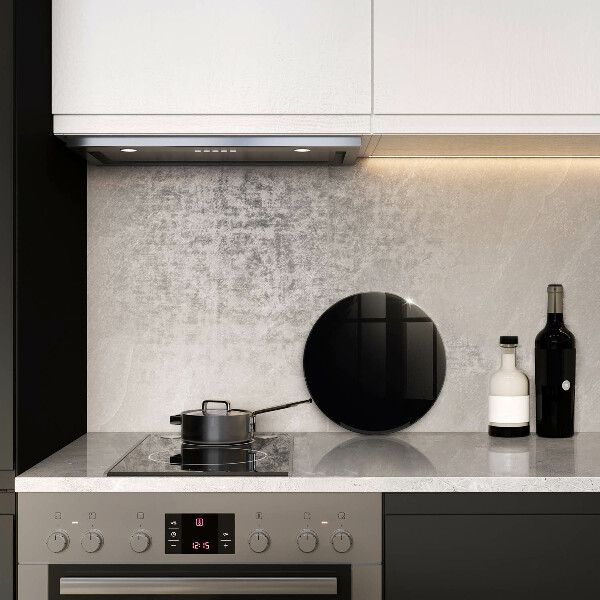 Glas Herdabdeckplatte Schwarze Farbe