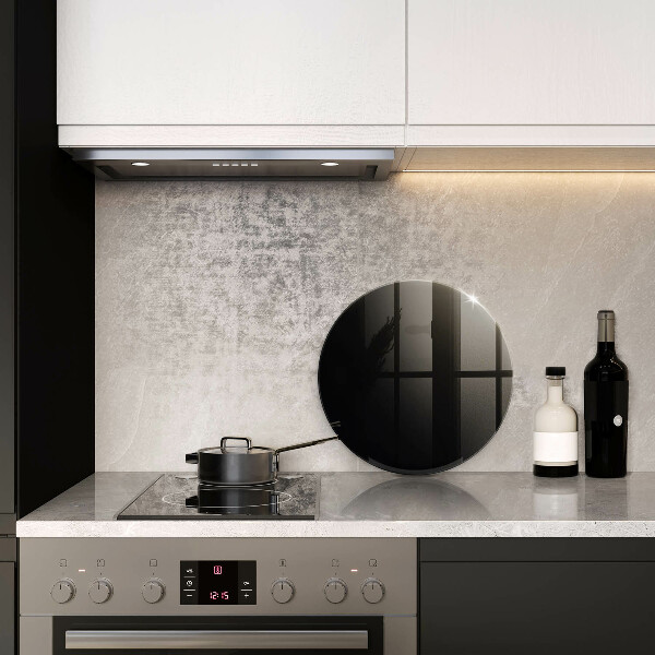 Glas Herdabdeckplatte Schwarze Farbe