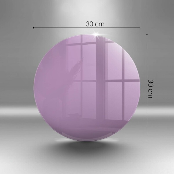 Glas Herdabdeckplatte Violette Farbe