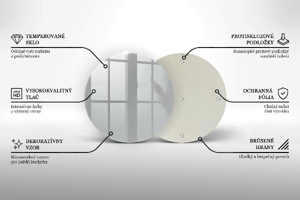 Glas Herdabdeckplatte Graue Farbe
