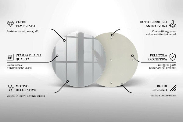 Glas Herdabdeckplatte Graue Farbe