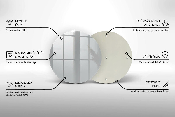 Glas Herdabdeckplatte Graue Farbe