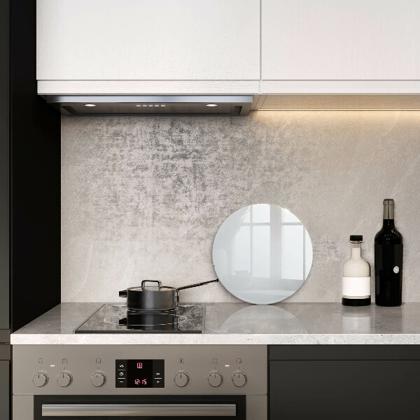 Glas Herdabdeckplatte weiße Farbe