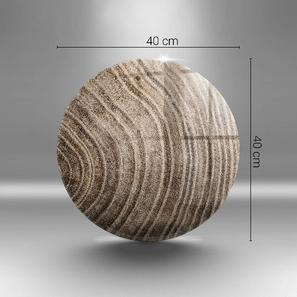 Glas Ceranfeldabdeckung Spritzschutz Holzringe