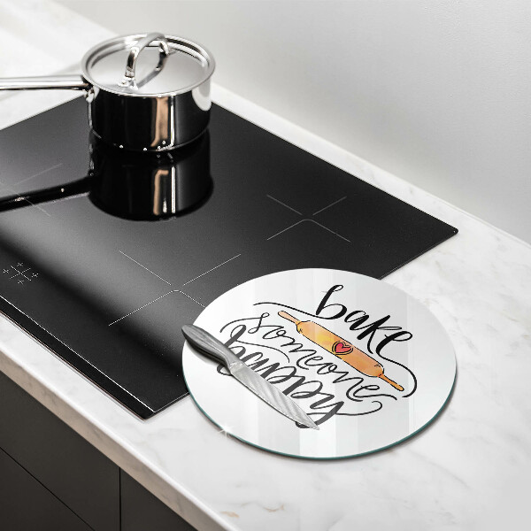 Glas Herdabdeckplatte Jemandem eine Freude machen