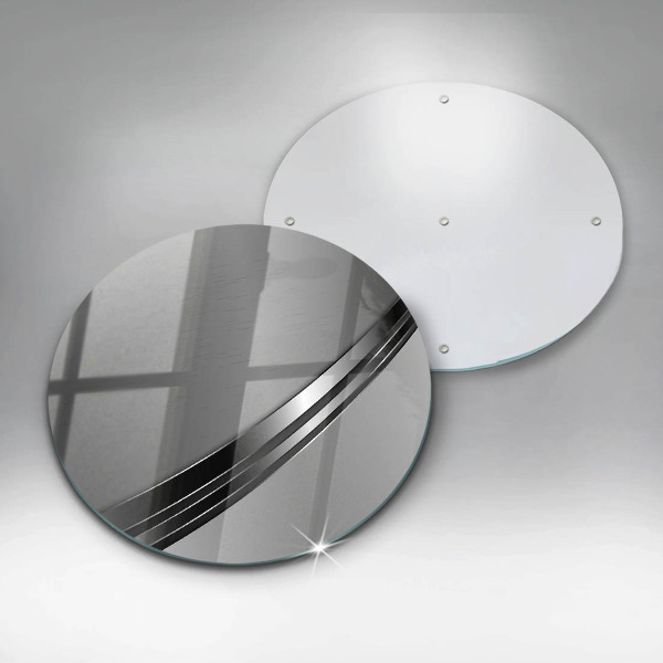 Glas Ceranfeldabdeckung Spritzschutz Metallabstraktion