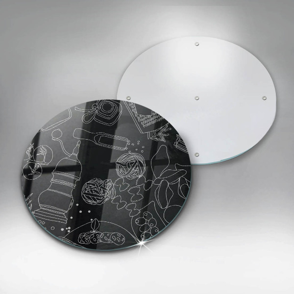 Glas Herdabdeckplatte Küchenzubehör