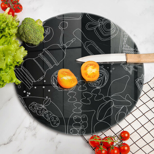 Glas Herdabdeckplatte Küchenzubehör