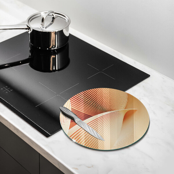 Glas Ceranfeldabdeckung Spritzschutz Moderne Komposition