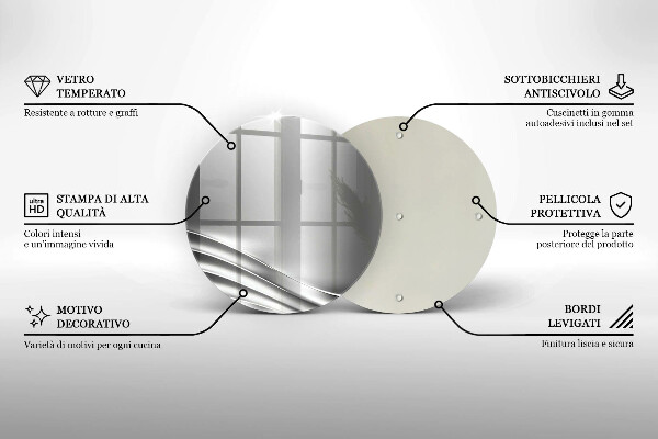 Glas Herdabdeckplatte Metallstruktur