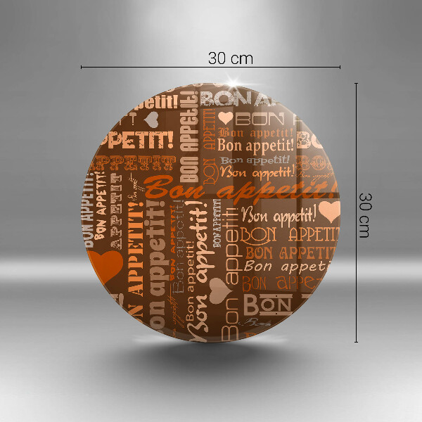 Glas Ceranfeldabdeckung Untertitel Bon appetit