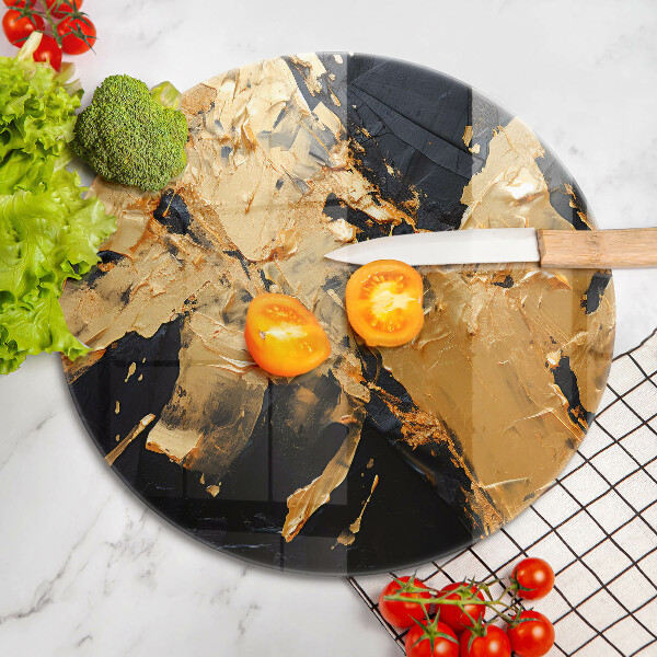 Glas Herdabdeckplatte Elegante Farbstruktur