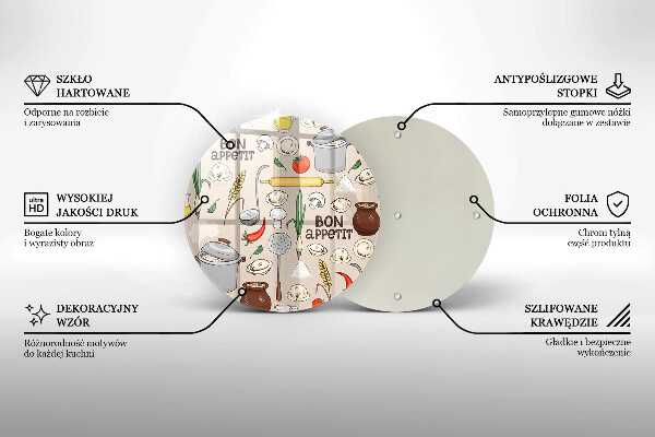 Glas Herdabdeckplatte Küchenillustration