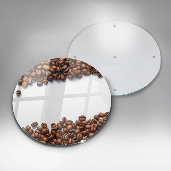Glas Herdabdeckplatte Kaffeebohnen