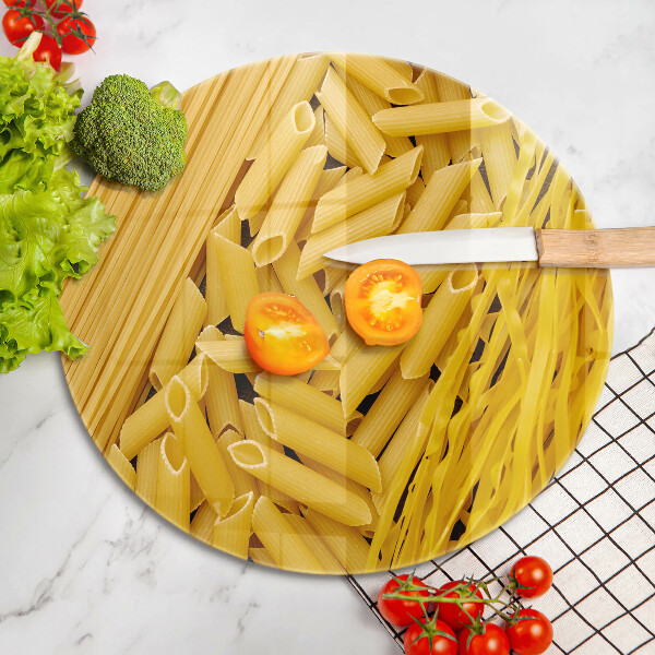 Glas Herdabdeckplatte Pasta