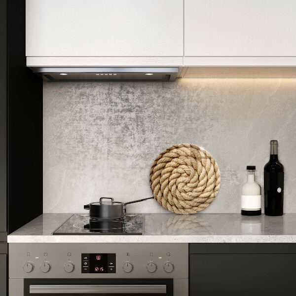 Glas Herdabdeckplatte Dickes Seil