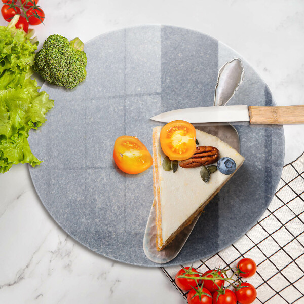 Glas Herdabdeckplatte Stück Kuchen