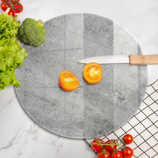 Glas Herdabdeckplatte Betonstruktur