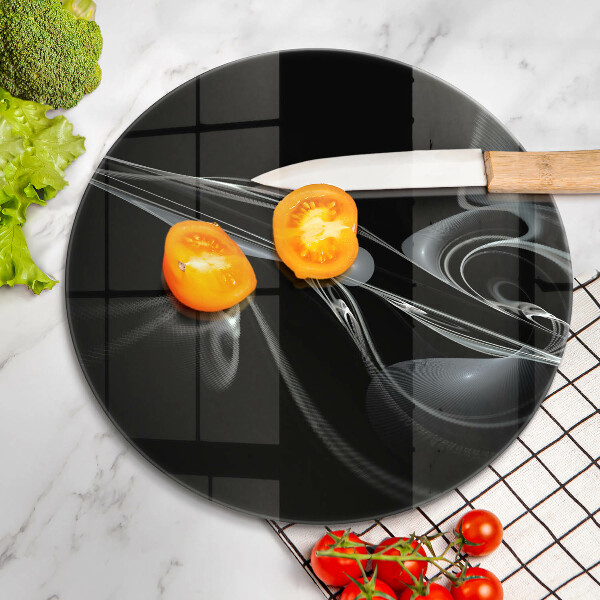 Glas Herdabdeckplatte Moderne Abstraktion