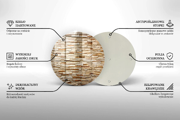 Glas Herdabdeckplatte Textur von dekorativen Steinen