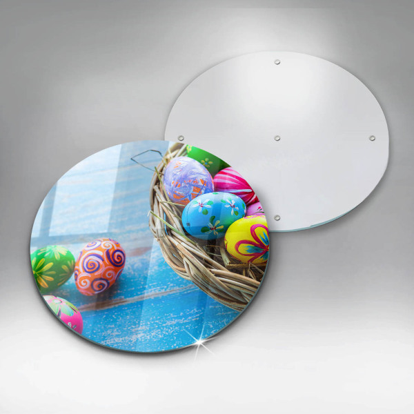 Glas Ceranfeldabdeckung Spritzschutz Ostereier Ostereier