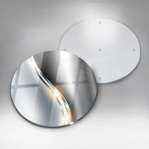 Glas Ceranfeldabdeckung Metallkunst