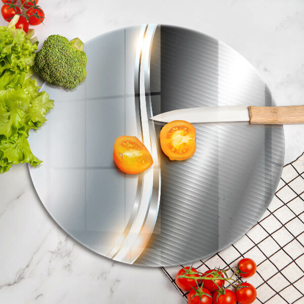 Glas Ceranfeldabdeckung Metallkunst