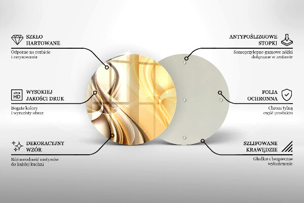Glas Ceranfeldabdeckung Rauchabstraktion