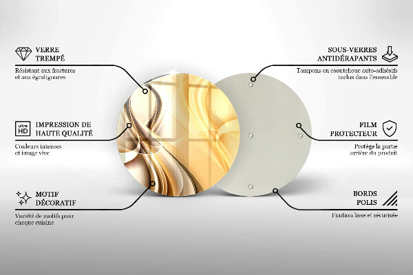 Glas Ceranfeldabdeckung Rauchabstraktion