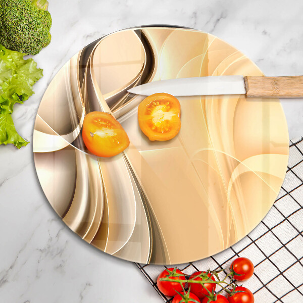 Glas Ceranfeldabdeckung Rauchabstraktion