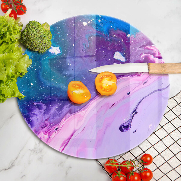 Glas Ceranfeldabdeckung Spritzschutz Abstraktionstinten