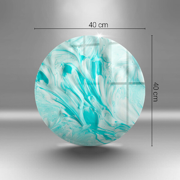 Glas Ceranfeldabdeckung Spritzschutz Abstraktionsfarben