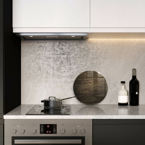 Glas Herdabdeckplatte Textur der Holzrinde