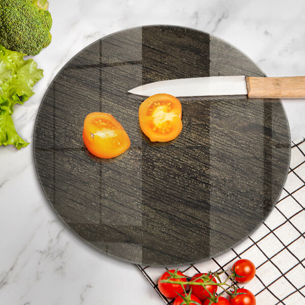 Glas Herdabdeckplatte Textur der Holzrinde