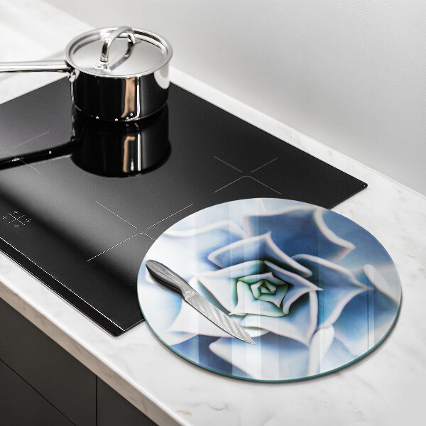 Glas Ceranfeldabdeckung Blumenpflanze