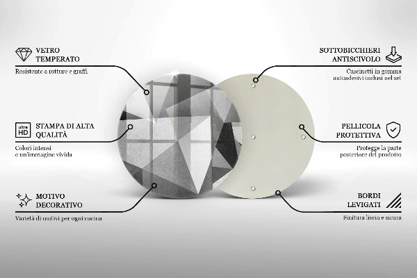 Glas Ceranfeldabdeckung Konkrete scharfe Abstraktion
