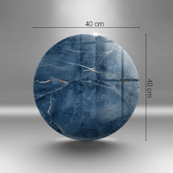 Glas Ceranfeldabdeckung Spritzschutz Marmorsteinstruktur