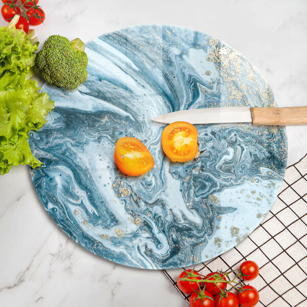 Glas Herdabdeckplatte Struktur mit Gold