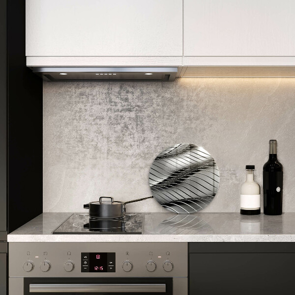 Glas Ceranfeldabdeckung 3D-Metallstruktur