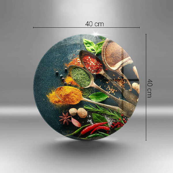 Glas Ceranfeldabdeckung Spritzschutz Küchengewürzlöffel