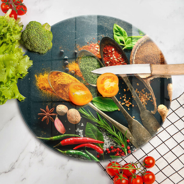 Glas Ceranfeldabdeckung Spritzschutz Küchengewürzlöffel