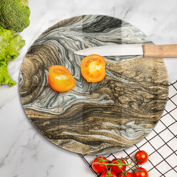 Glas Herdabdeckplatte Reichhaltige Abstraktion