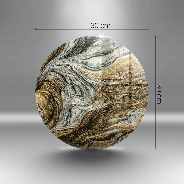 Glas Herdabdeckplatte Reichhaltige Abstraktion