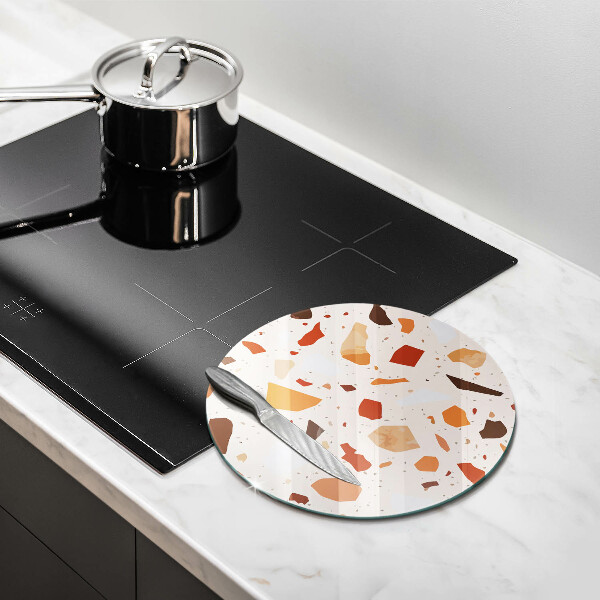 Glas Herdabdeckplatte Dekoratives Steinzeug