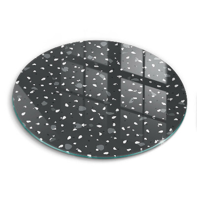 Glas Herdabdeckplatte Dekorativer Stein