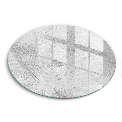 Glas Herdabdeckplatte Betonstruktur