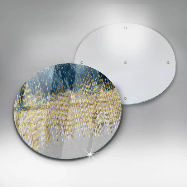 Glas Herdabdeckplatte Designer-Abstraktion