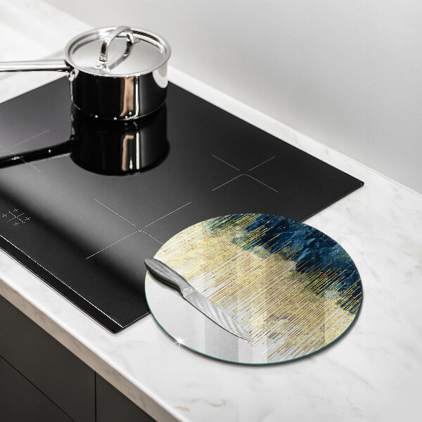 Glas Herdabdeckplatte Designer-Abstraktion